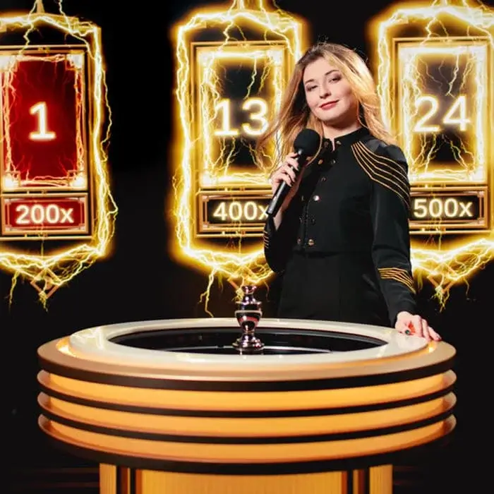 Live Lightning Roulette Evolution Gaming
