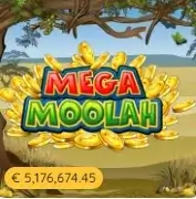 Mega Moolah med progressiv jackpot i nettverk med andre casinoer