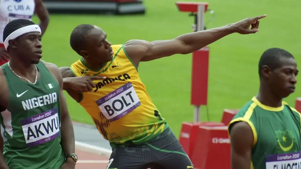 Usain Bolt vinner gull i London 2012