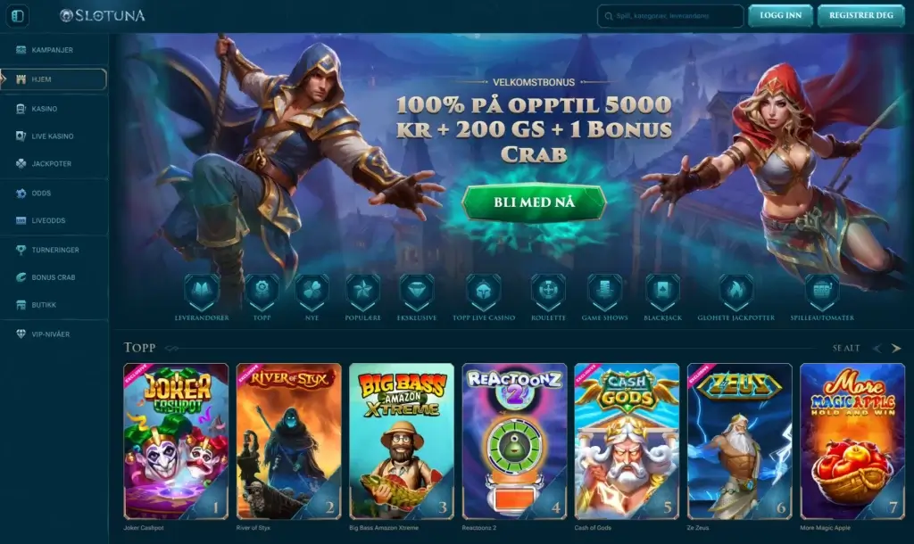 Top anbefalte NovaForge casinoer - Slotuna