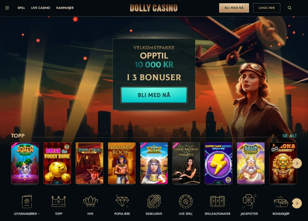 Top anbefalte NovaForge casinoer - Dolly Casino